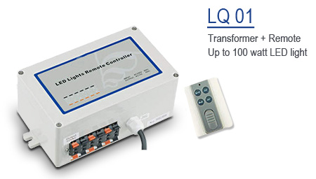 Remote control system lampu kolam renang