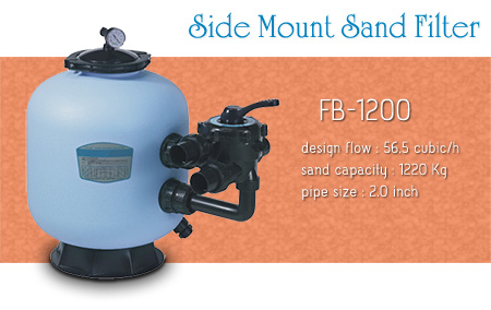 Jual Side Mount Sand Filter