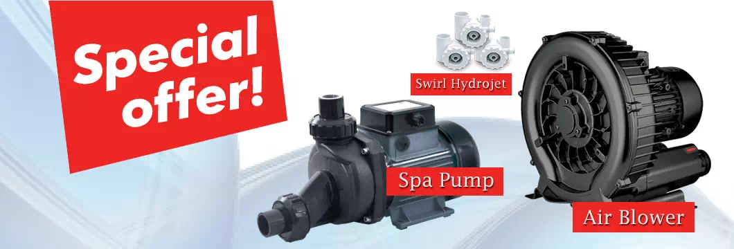 Paket pompa spa dan jacuzzi