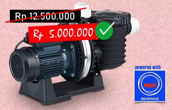 Pompa 2,5hp dan 3 hp  diskon 60%